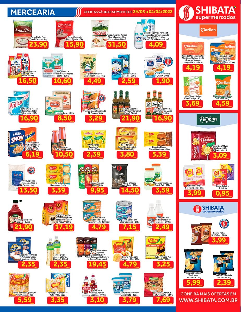 Folheto Shibata Supermercados - 29/03/2022 - 04/04/2022. Página 2
