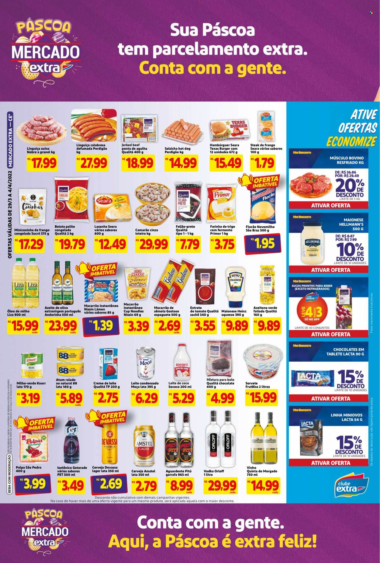 Folheto Mercado Extra - 29/03/2022 - 04/04/2022. Página 2