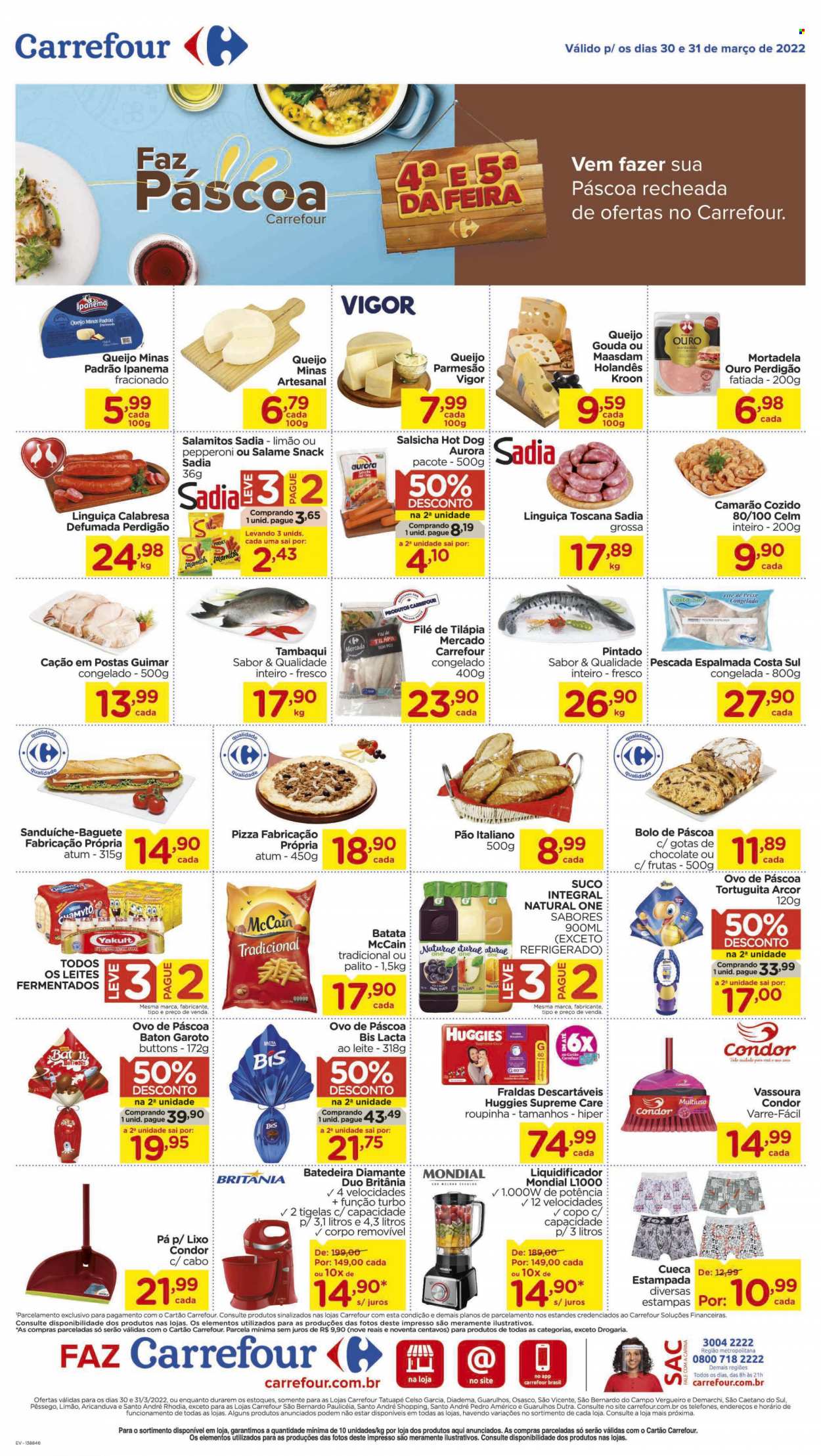 Folheto Carrefour Hiper - 30/03/2022 - 31/03/2022. Página 2