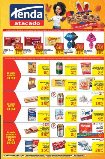 Folheto Tenda Atacado - 31/03/2022 - 03/04/2022.