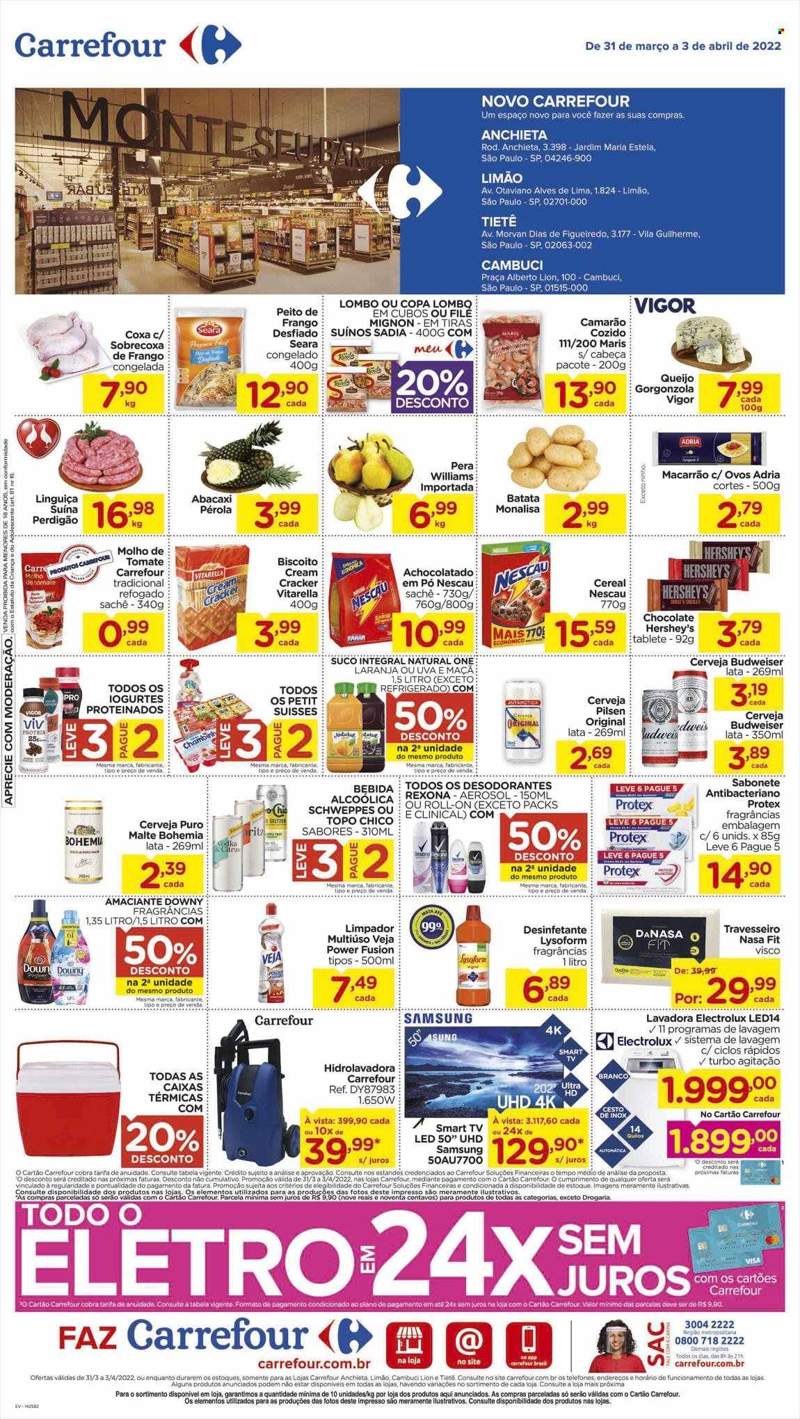 Folheto Carrefour Hiper - 31/03/2022 - 03/04/2022. Página 2