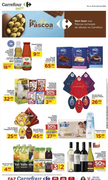 Folheto Carrefour Bairro - 01/04/2022 - 10/04/2022.