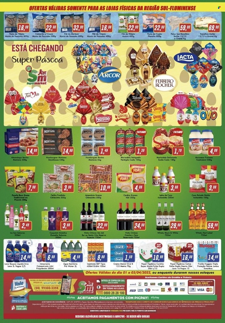 Folheto Rede Supermarket - 01/04/2022 - 03/04/2022. Página 2