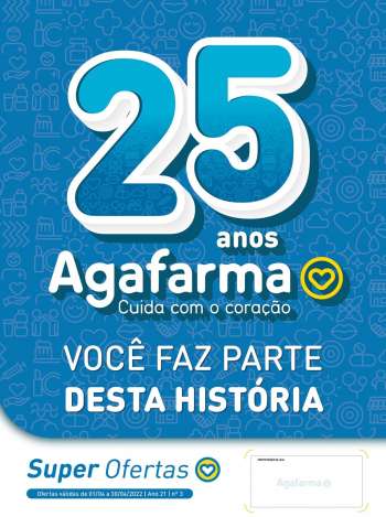 Folheto Agafarma - 01/04/2022 - 30/04/2022.