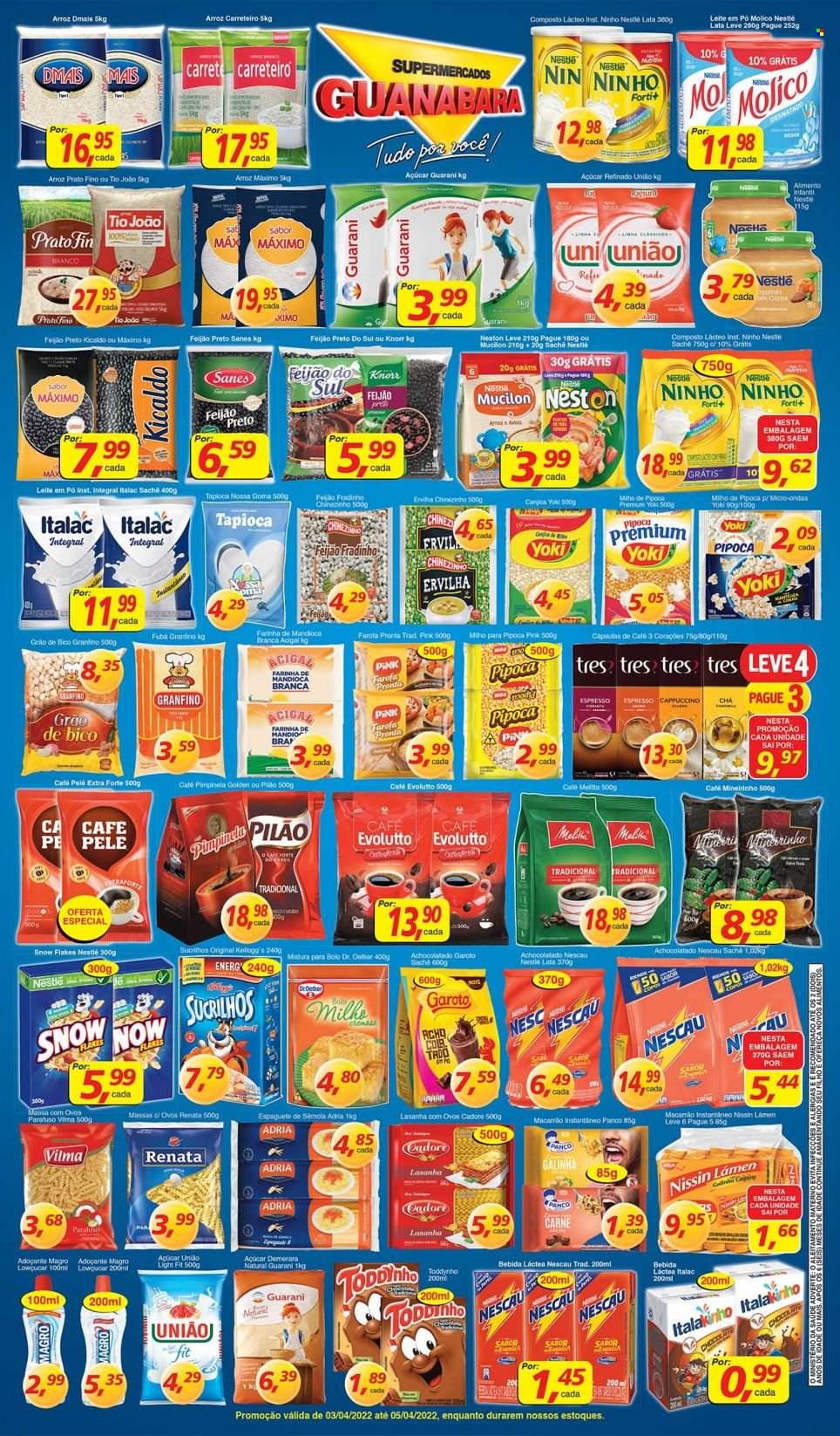 Folheto Supermercados Guanabara - 03/04/2022 - 05/04/2022. Página 2