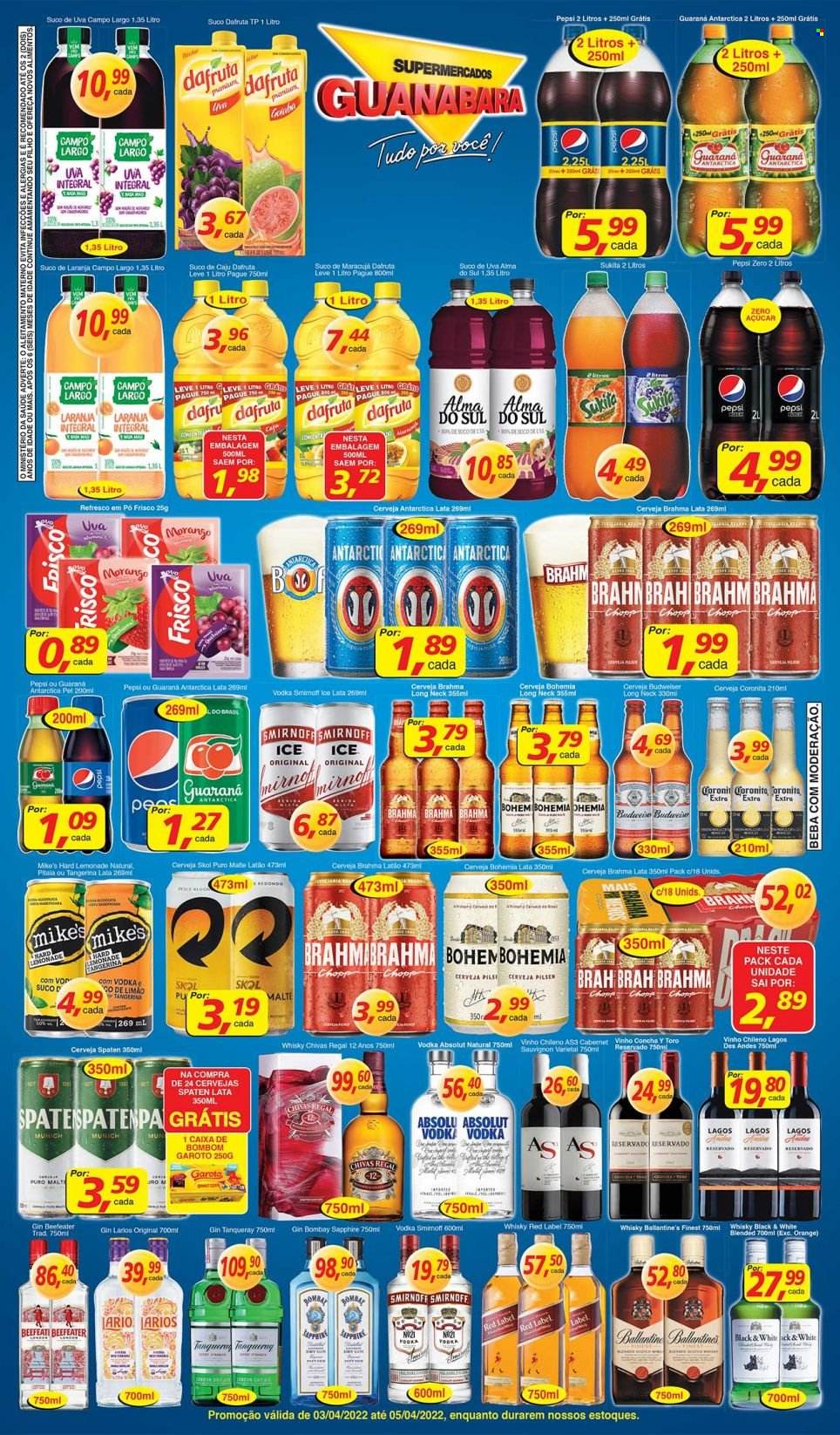 Folheto Supermercados Guanabara - 03/04/2022 - 05/04/2022. Página 7