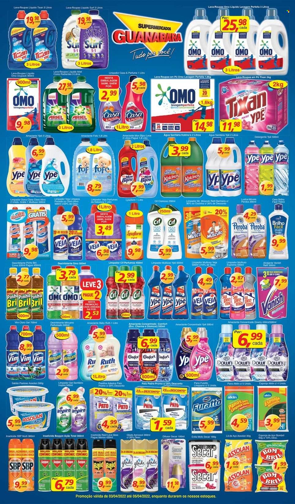 Folheto Supermercados Guanabara - 03/04/2022 - 05/04/2022. Página 8