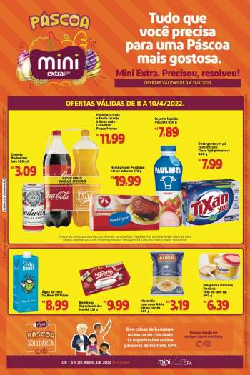 Folheto Mini Extra - 08/04/2022 - 13/04/2022.