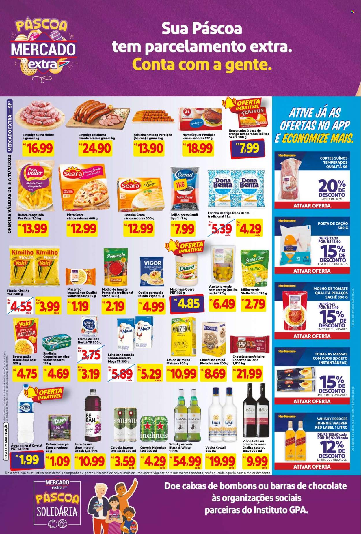 Folheto Mercado Extra - 05/04/2022 - 11/04/2022. Página 2