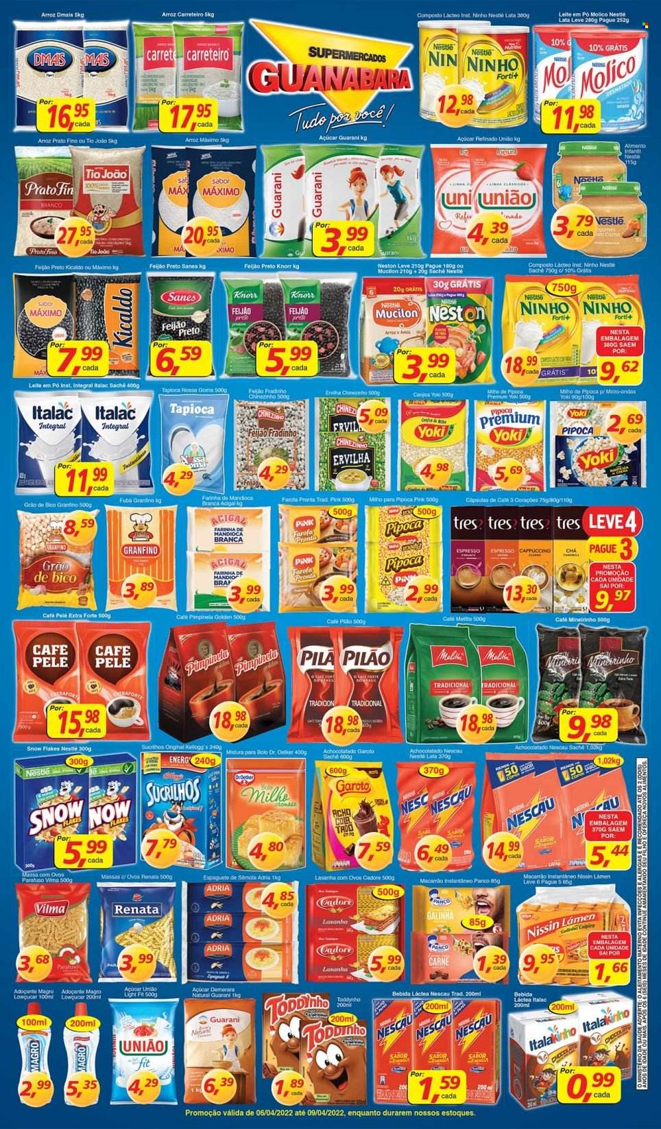 Folheto Supermercados Guanabara - 06/04/2022 - 09/04/2022. Página 2
