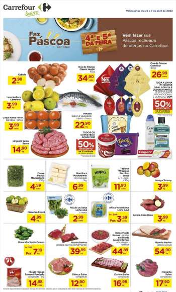Folheto Carrefour Bairro - 06/04/2022 - 07/04/2022.