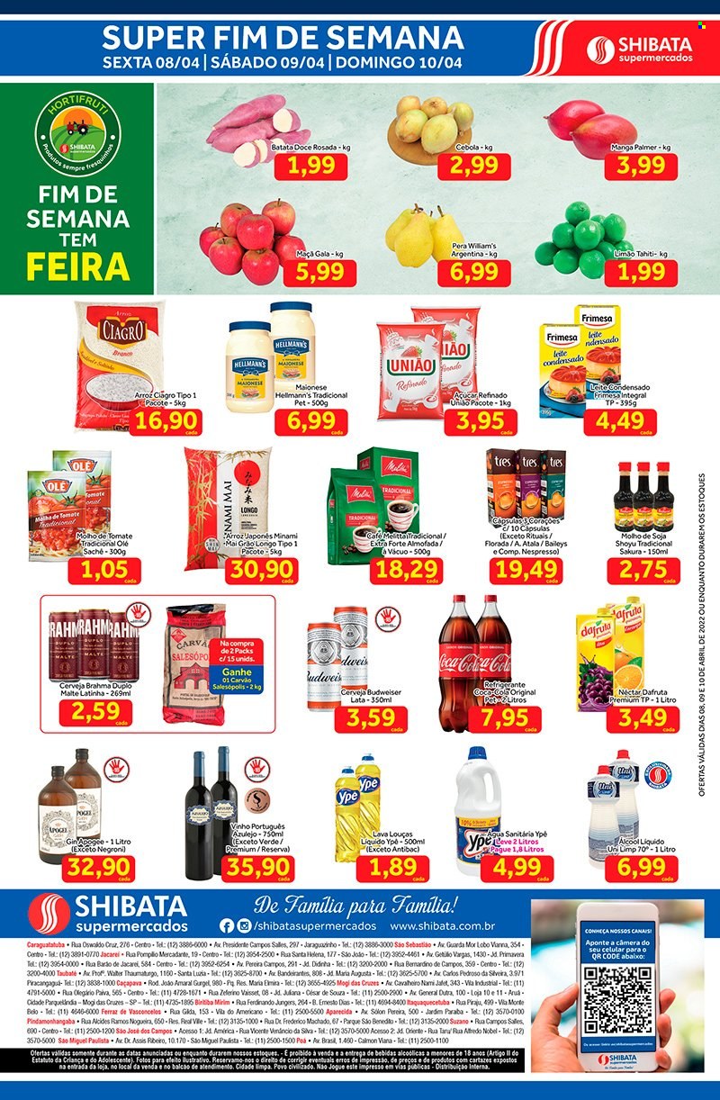Folheto Shibata Supermercados - 08/04/2022 - 10/04/2022. Página 2