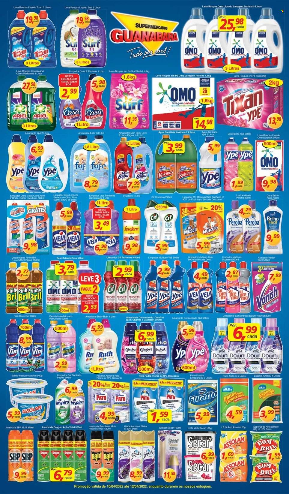 Folheto Supermercados Guanabara - 10/04/2022 - 12/04/2022. Página 8