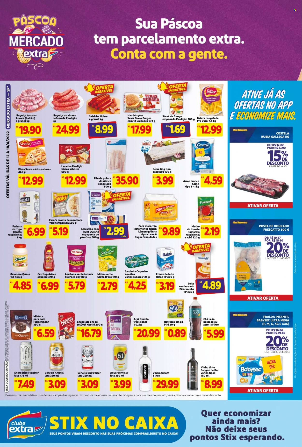 Folheto Mercado Extra - 12/04/2022 - 18/04/2022. Página 2
