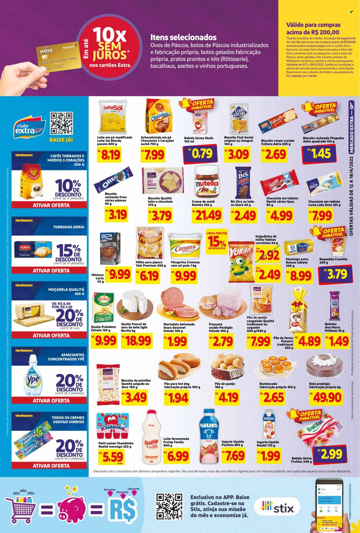Folheto Mercado Extra - 12/04/2022 - 18/04/2022. Página 3
