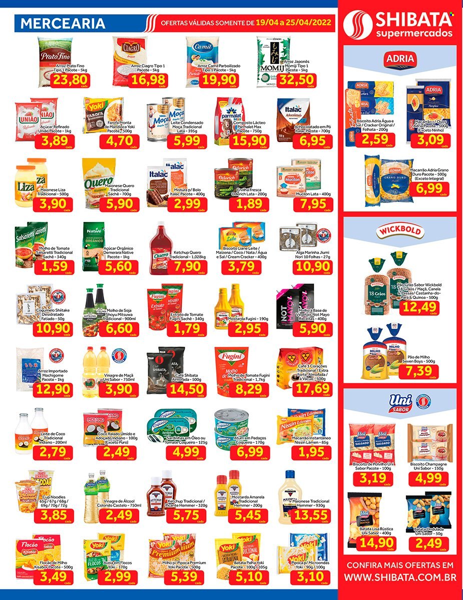 Folheto Shibata Supermercados - 19/04/2022 - 25/04/2022. Página 2
