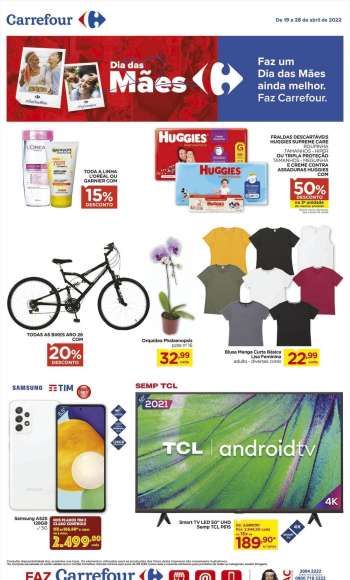 Folheto Carrefour Hiper - 19/04/2022 - 28/04/2022.