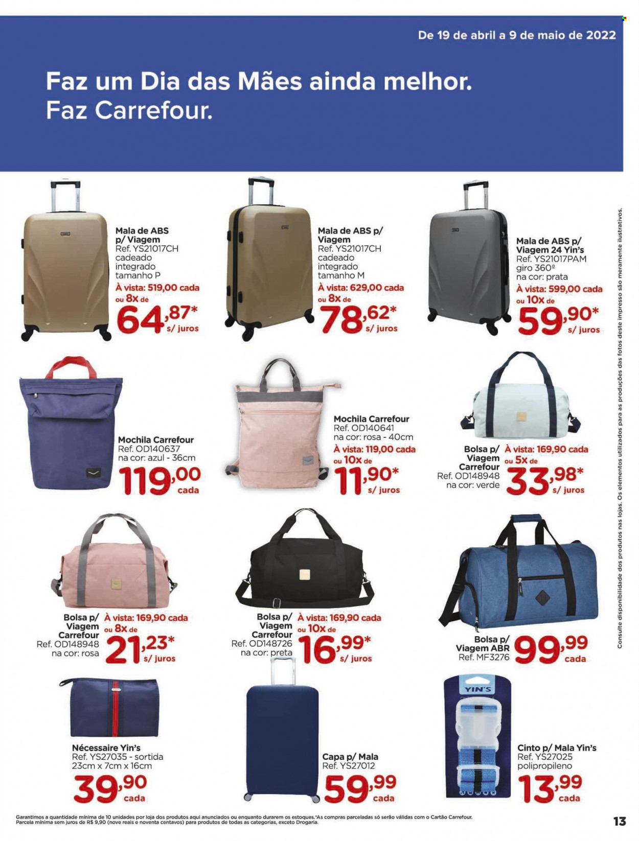 Folheto Carrefour Hiper - 19/04/2022 - 09/05/2022. Página 13
