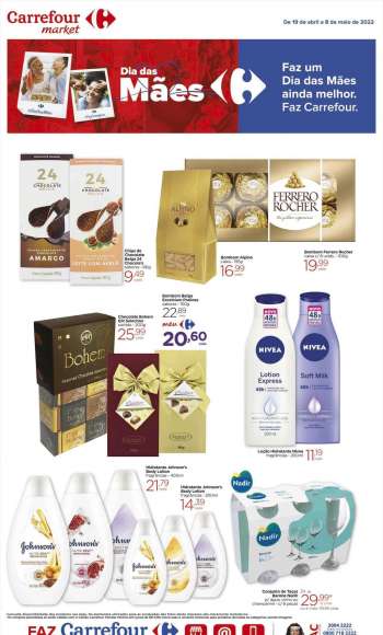 Folheto Carrefour Market - 19/04/2022 - 08/05/2022.