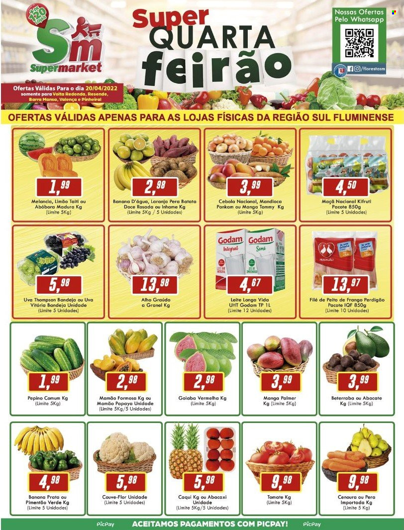 Folheto Rede Supermarket - 20/04/2022 - 20/04/2022. Página 1