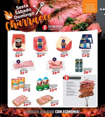 Folheto Shibata Supermercados - 22/04/2022 - 24/04/2022.