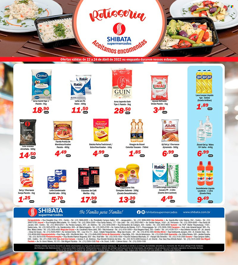 Folheto Shibata Supermercados - 22/04/2022 - 24/04/2022. Página 4