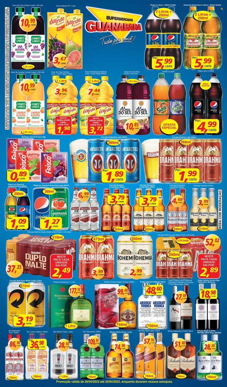 Folheto Supermercados Guanabara - 26/04/2022 - 30/04/2022. Página 7