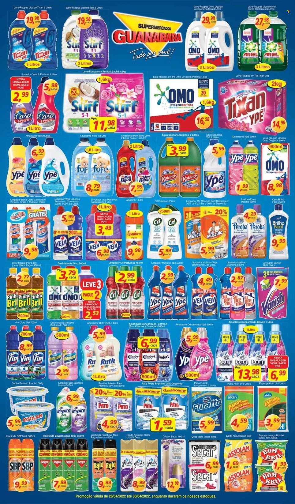 Folheto Supermercados Guanabara - 26/04/2022 - 30/04/2022. Página 8