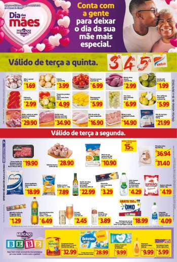 Folheto Mercado Extra - 26/04/2022 - 02/05/2022.