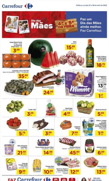 Folheto Carrefour Hiper - 27/04/2022 - 28/04/2022.