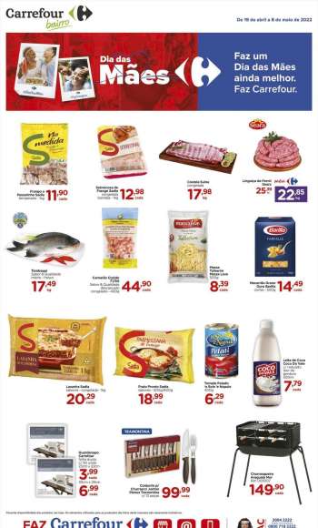 Folheto Carrefour Bairro - 19/04/2022 - 08/05/2022.