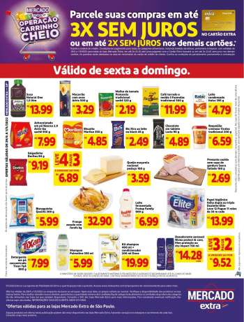 Folheto Mercado Extra - 29/04/2022 - 01/05/2022.