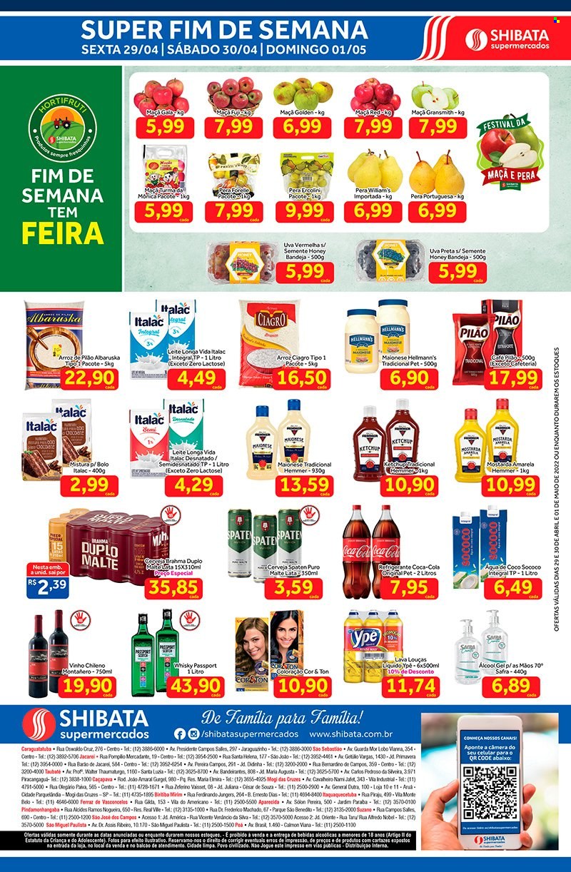 Folheto Shibata Supermercados - 29/04/2022 - 01/05/2022. Página 2