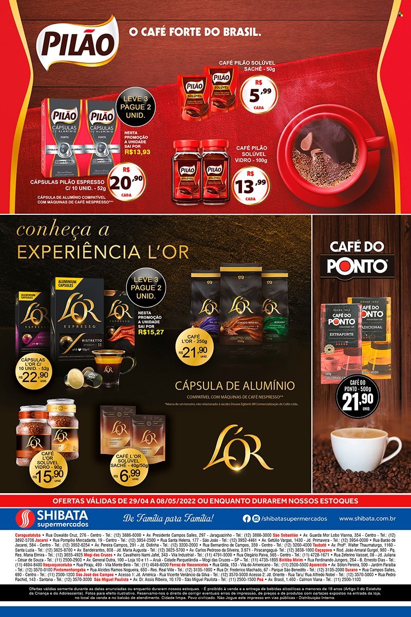Folheto Shibata Supermercados - 29/04/2022 - 08/05/2022. Página 2
