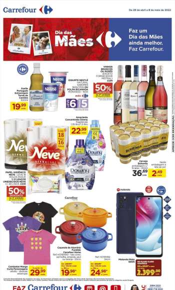 Folheto Carrefour Hiper - 29/04/2022 - 08/05/2022.