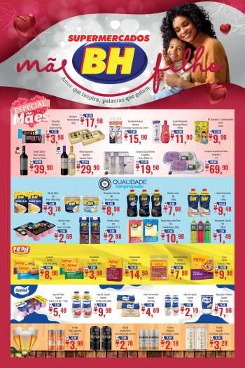 Folheto Supermercados BH - 02/05/2022 - 15/05/2022.