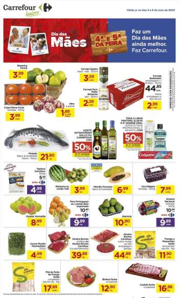 Folheto Carrefour Bairro - 04/05/2022 - 05/05/2022.