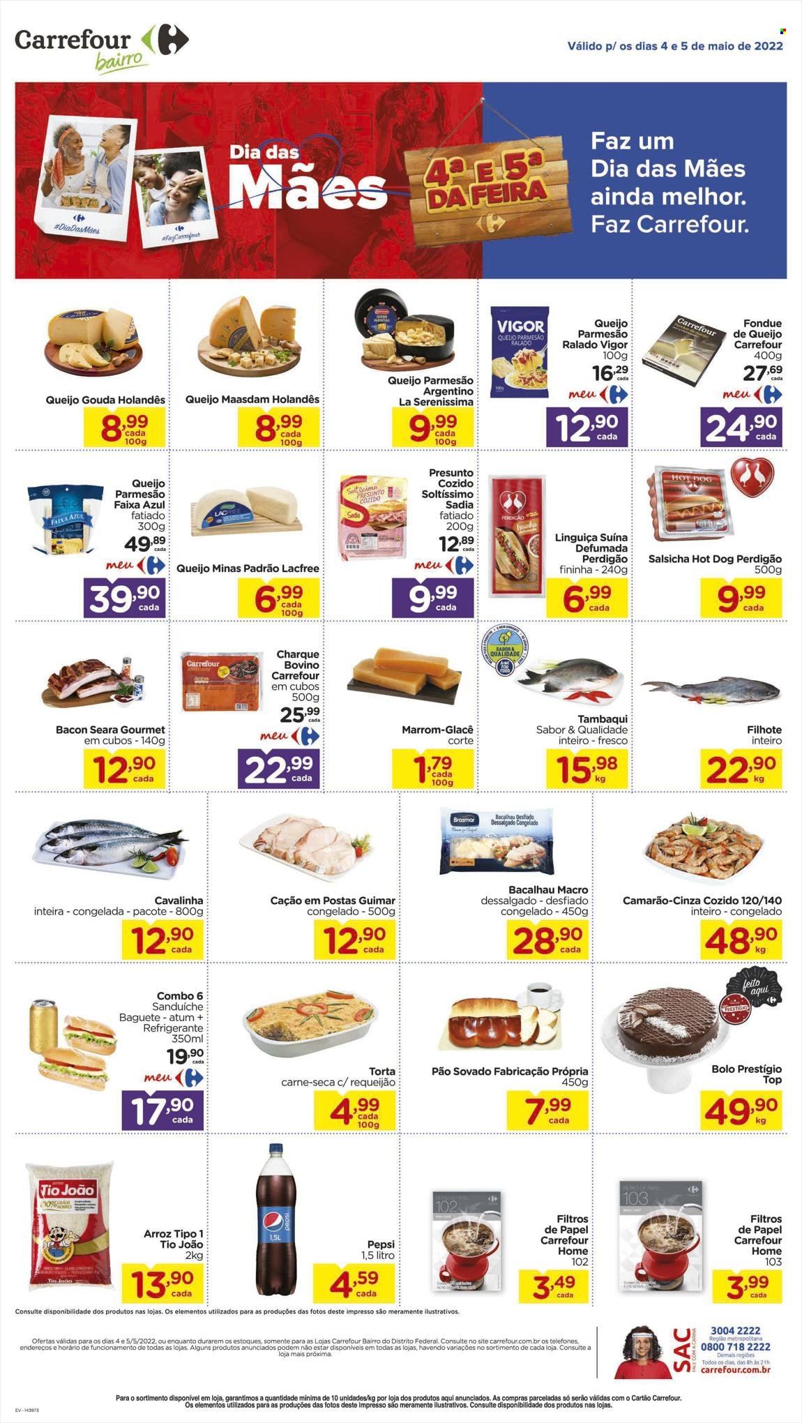 Folheto Carrefour Bairro - 04/05/2022 - 05/05/2022. Página 2