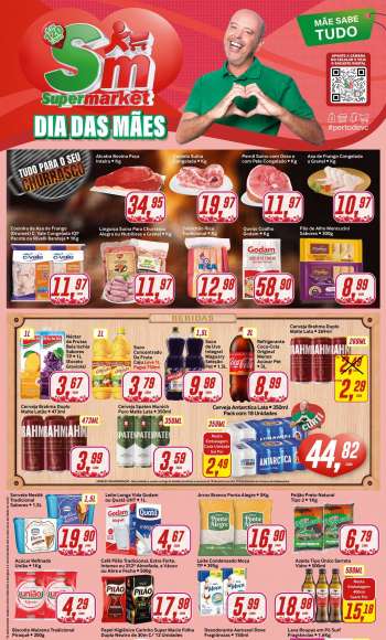 Folheto Rede Supermarket - 06/05/2022 - 09/05/2022.