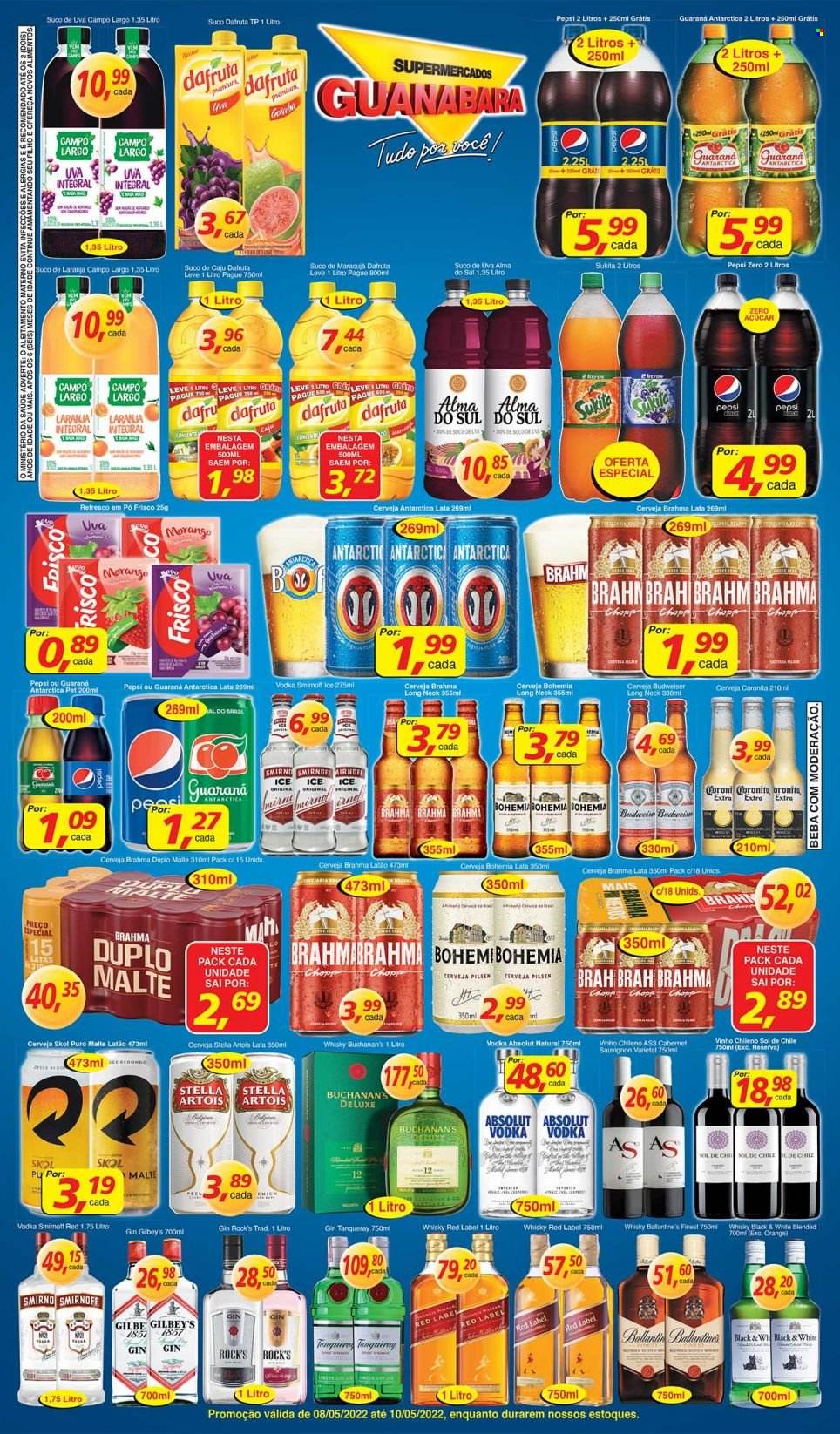 Folheto Supermercados Guanabara - 08/05/2022 - 10/05/2022. Página 7