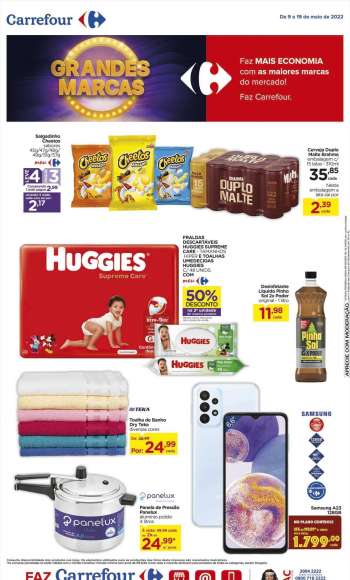 Folheto Carrefour Hiper - 09/05/2022 - 19/05/2022.