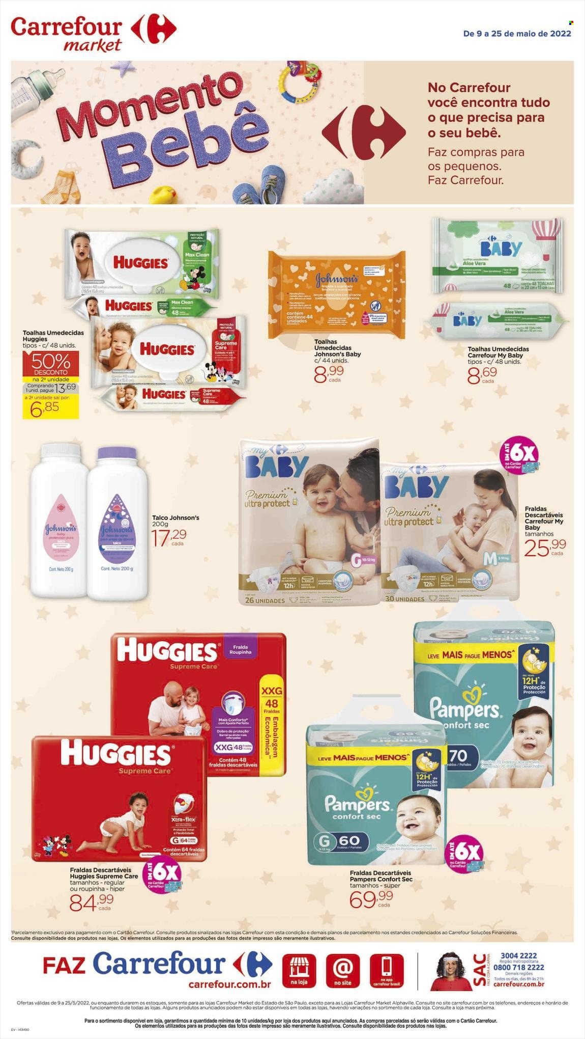 Folheto Carrefour Market - 09/05/2022 - 25/05/2022. Página 1