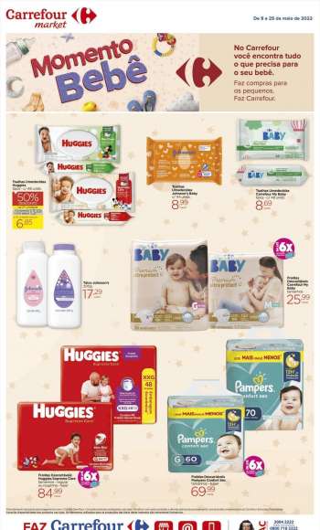 Folheto Carrefour Market - 09/05/2022 - 25/05/2022.