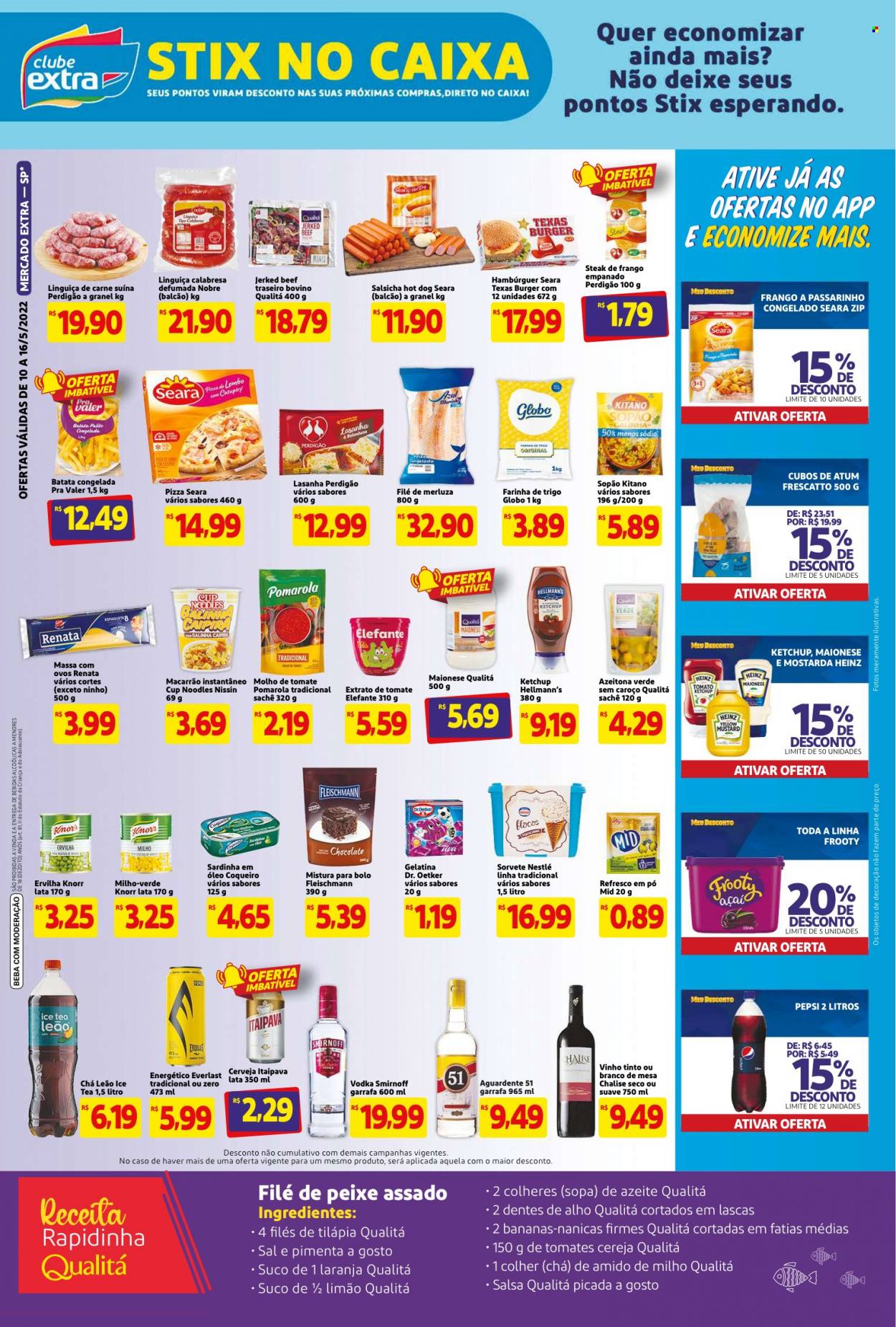 Folheto Mercado Extra - 10/05/2022 - 16/05/2022. Página 2