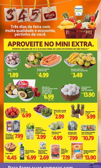 Folheto Mini Extra - 10/05/2022 - 12/05/2022.
