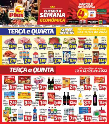 Folheto Rede Plus Supermercados - 10/05/2022 - 12/05/2022.