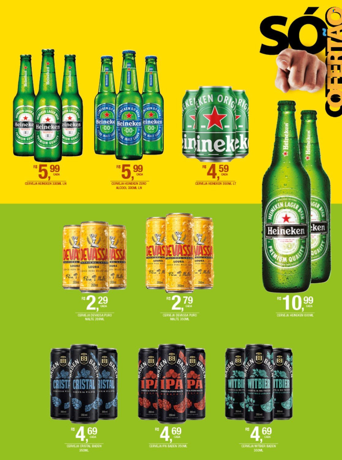 thumbnail - Folheto Hiper DB - 01/05/2022 - 31/05/2022 - Produtos em promoção - Devassa, Heineken, cerveja, Puro Malte. Página 9.