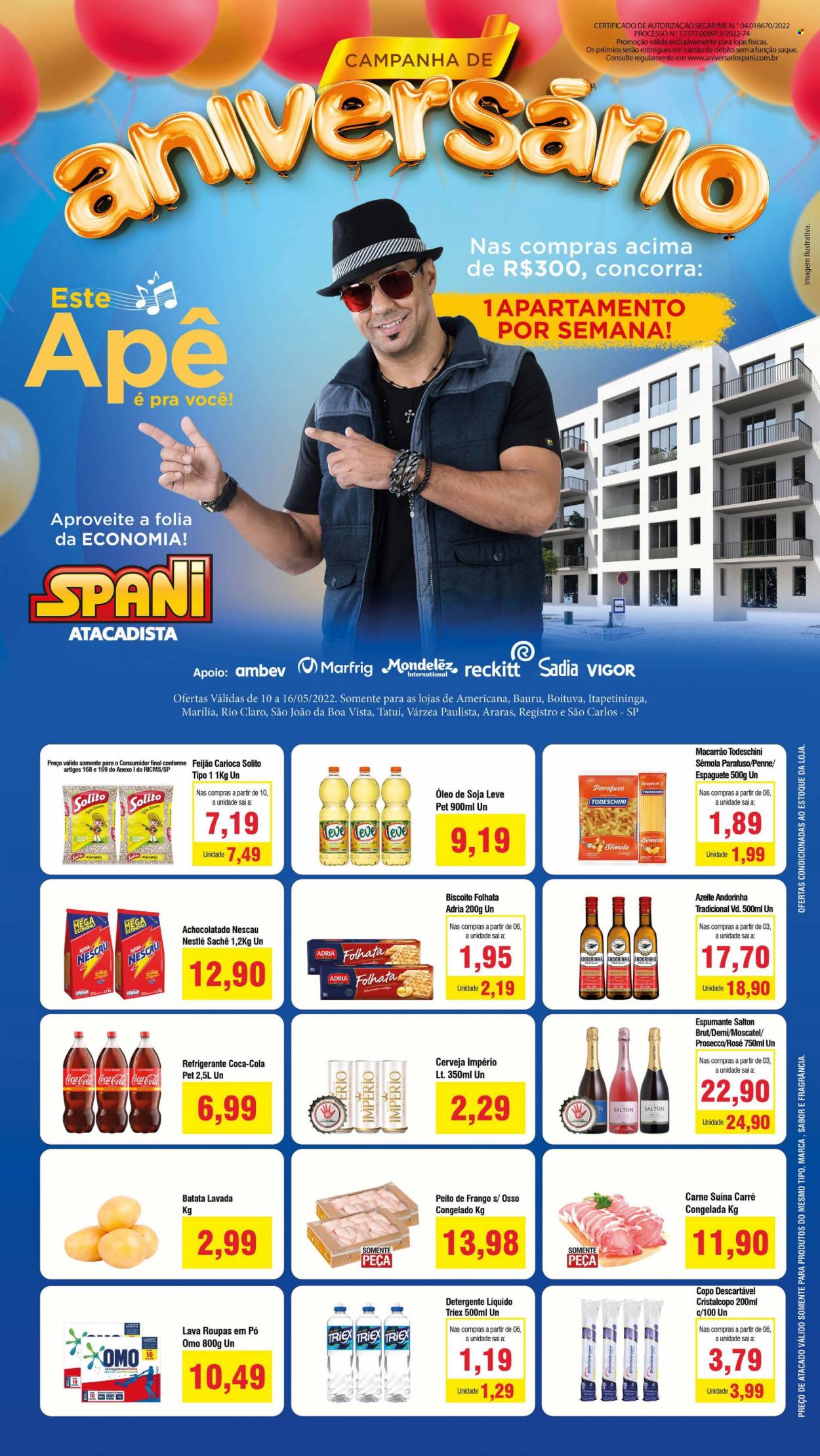 Folheto Spani Atacadista - 10/05/2022 - 16/05/2022. Página 1