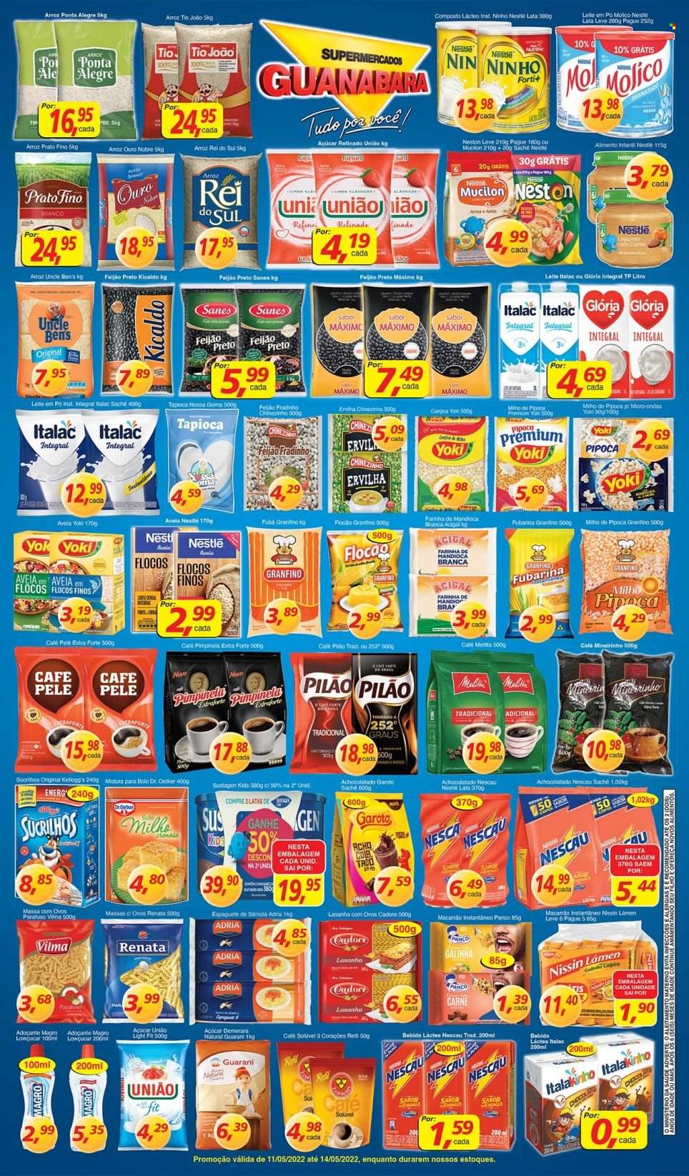 Folheto Supermercados Guanabara - 11/05/2022 - 14/05/2022. Página 2