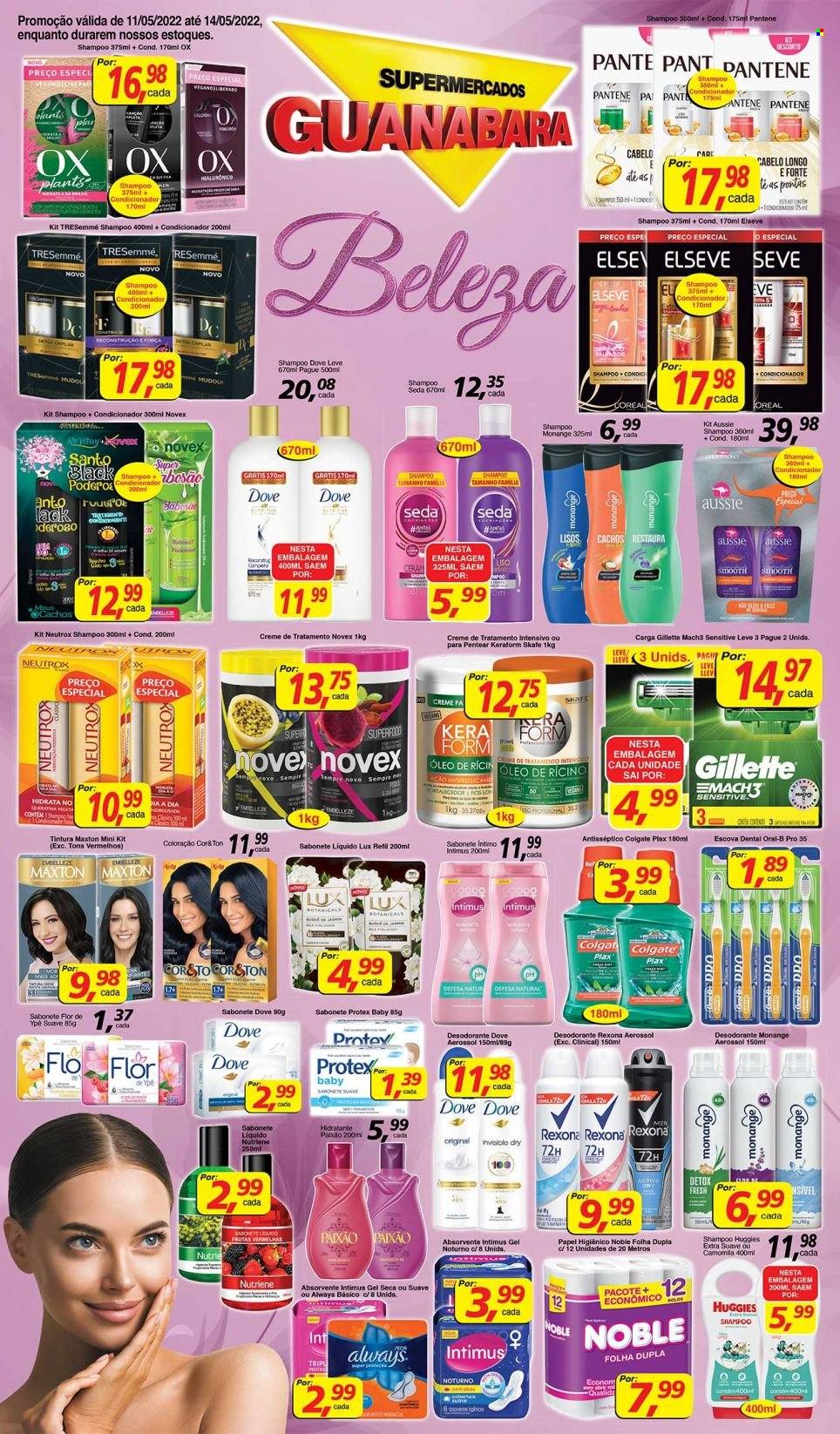 Folheto Supermercados Guanabara - 11/05/2022 - 14/05/2022. Página 12